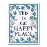 Barbara's Star Flower Spray A6 Stamp Set