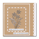Floral Sprays A6 Stamp Collection