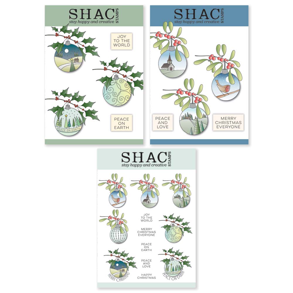 SHAC Build a Baubles A5 Stamp & Mask Collection