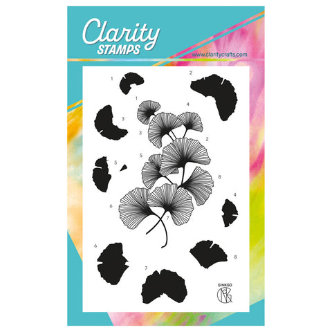 Barbara's Ginkgo Spray A6 Stamp Set