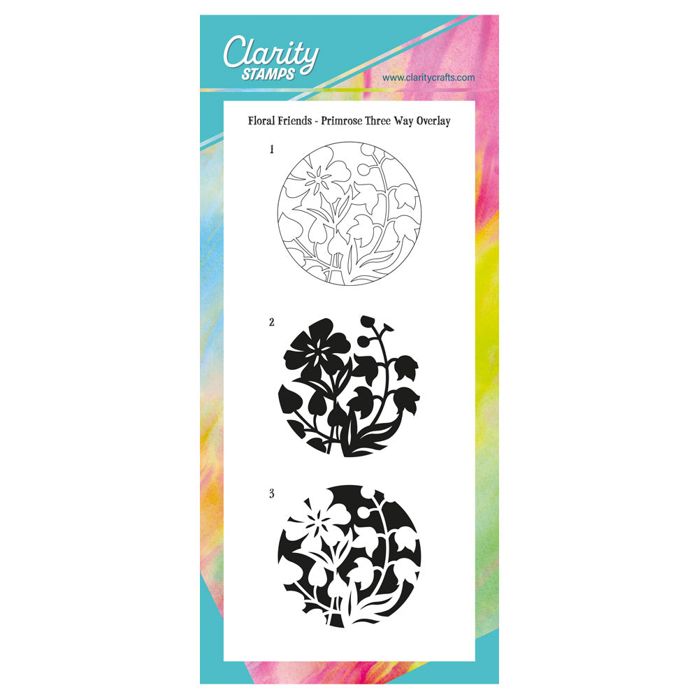 Primrose & Friends - Three Way Overlay A5 Slim Stamp Set