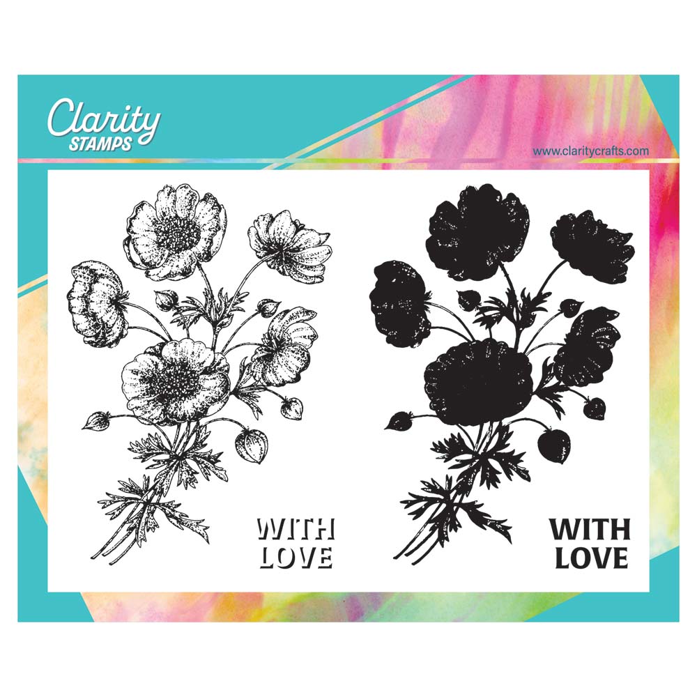 Poppy Posy A5 Stamp Set