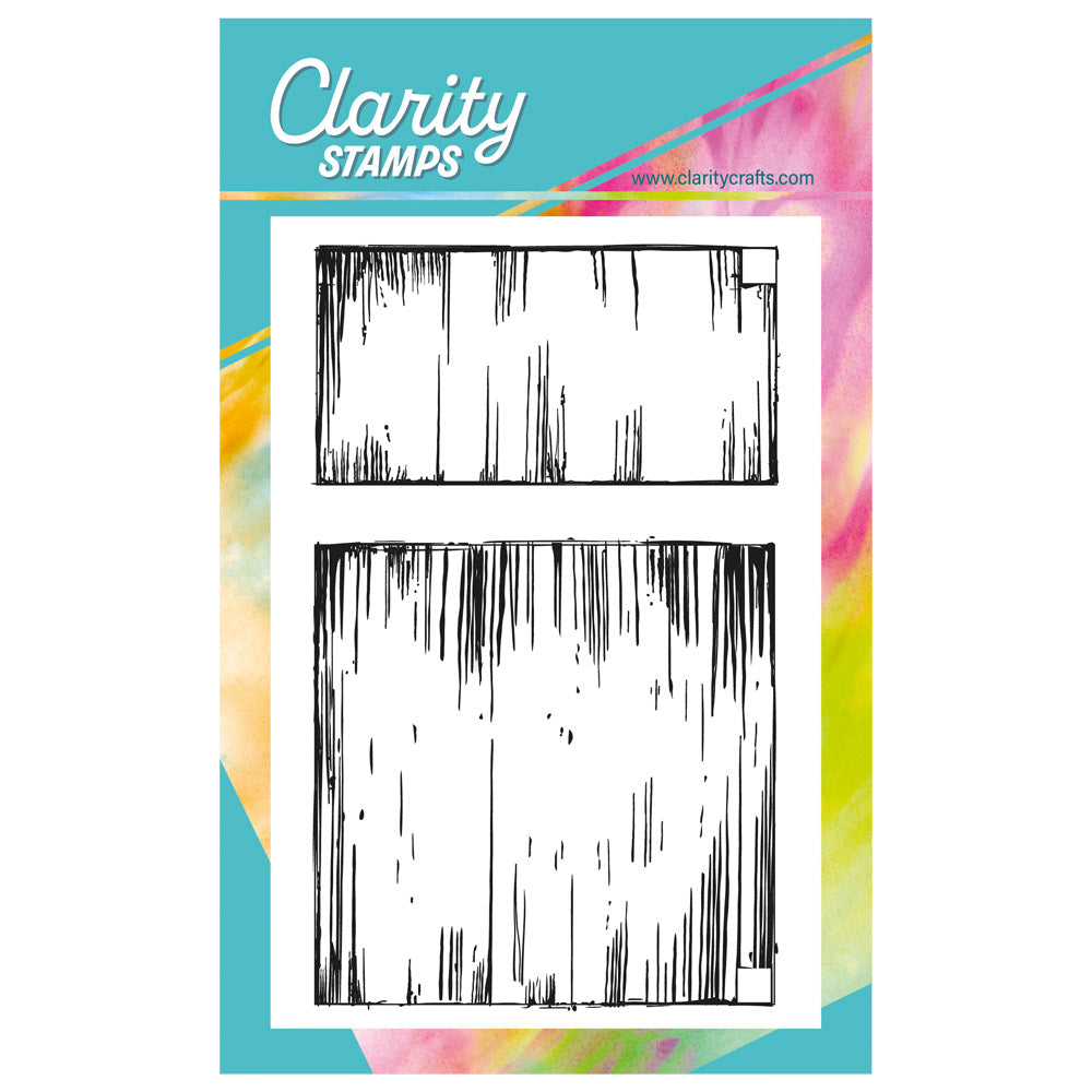 Small Linocut Backdrop - Distressed A6 Stamp Set