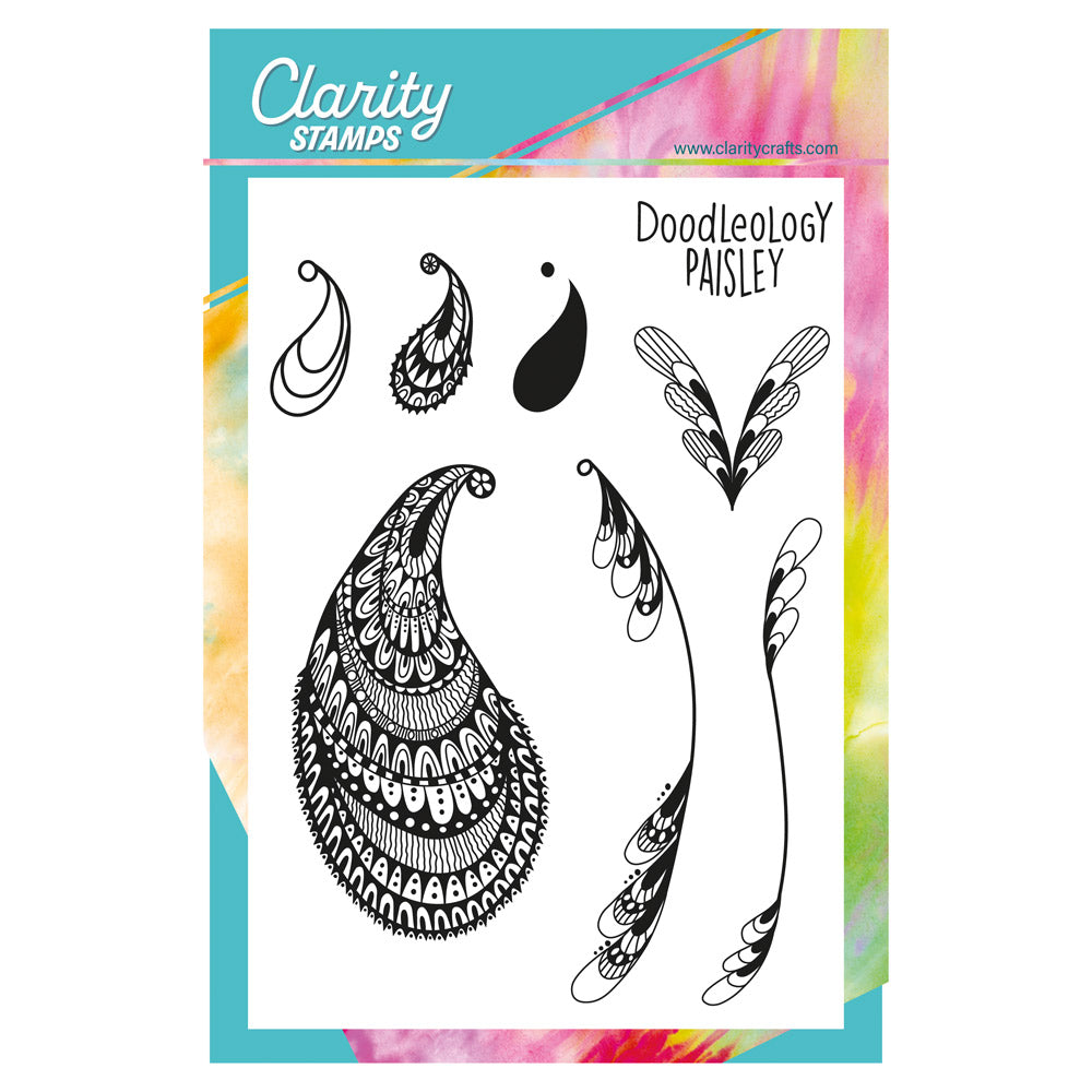Doodleology Paisley - Elements A5 Stamp Set