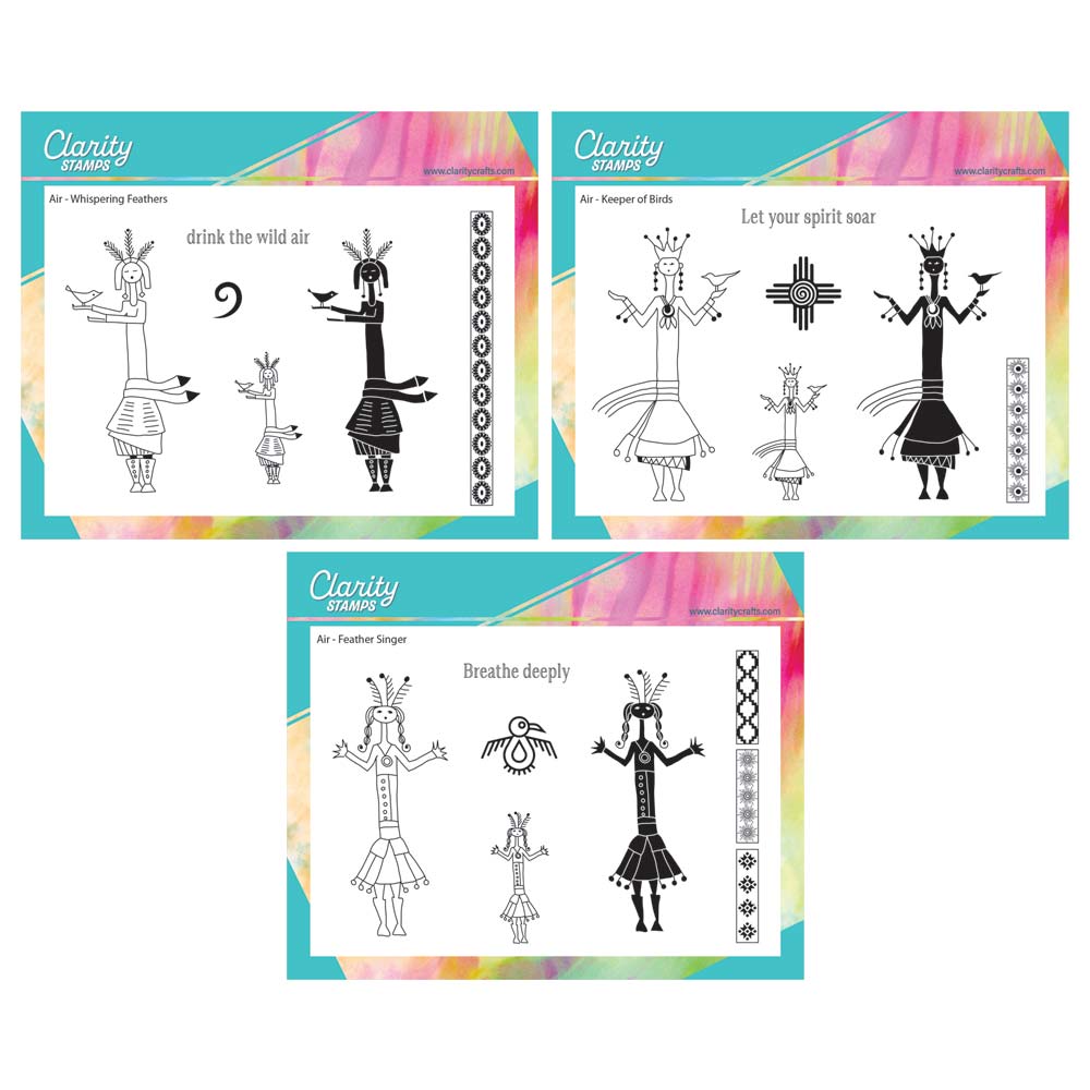 Hopi Dancers - Air A6 Stamp Trio