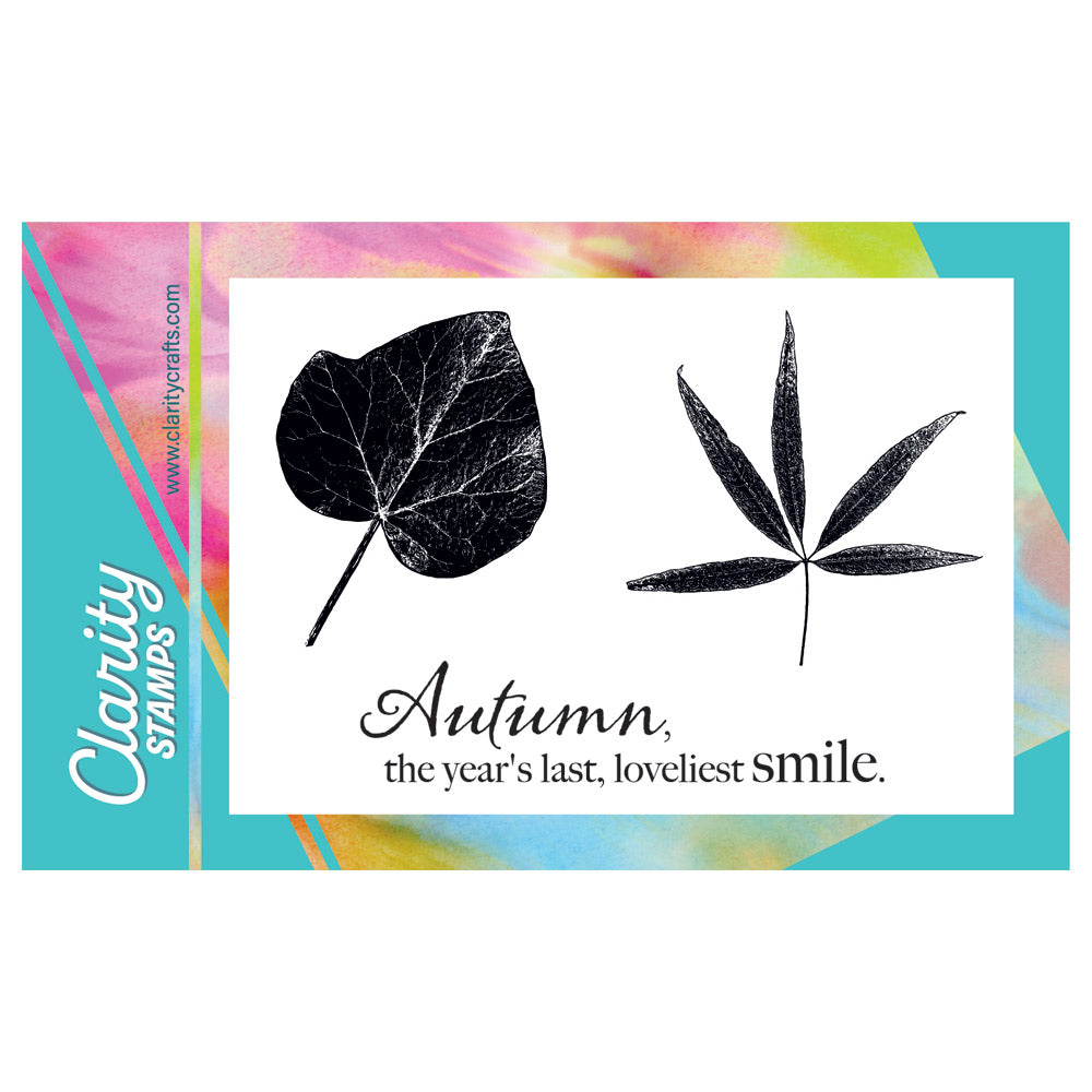 Autumn Smile Leaves A7 Stamp Set