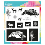 Winter Wonderland A4 Square Stamp Set