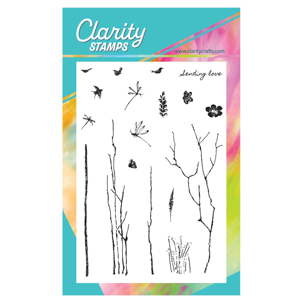 Barbara's Bijou Branches, Twigs & Sprigs A6 Stamp Set