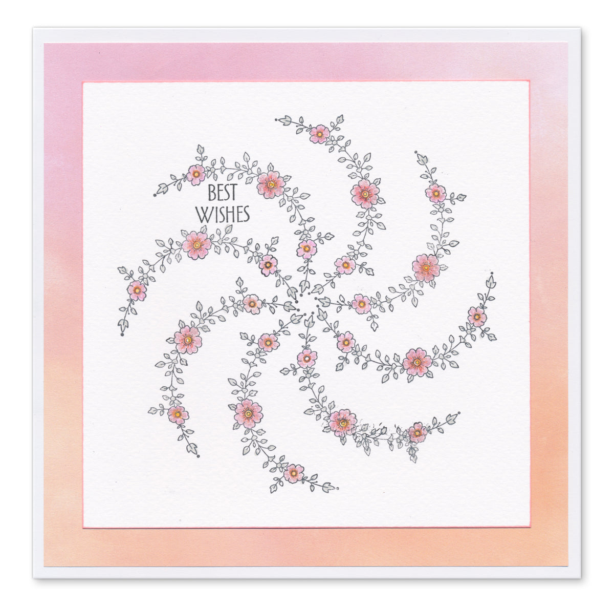 Spring Elements A5 Stamp Set With 6x printed Composition Swatches