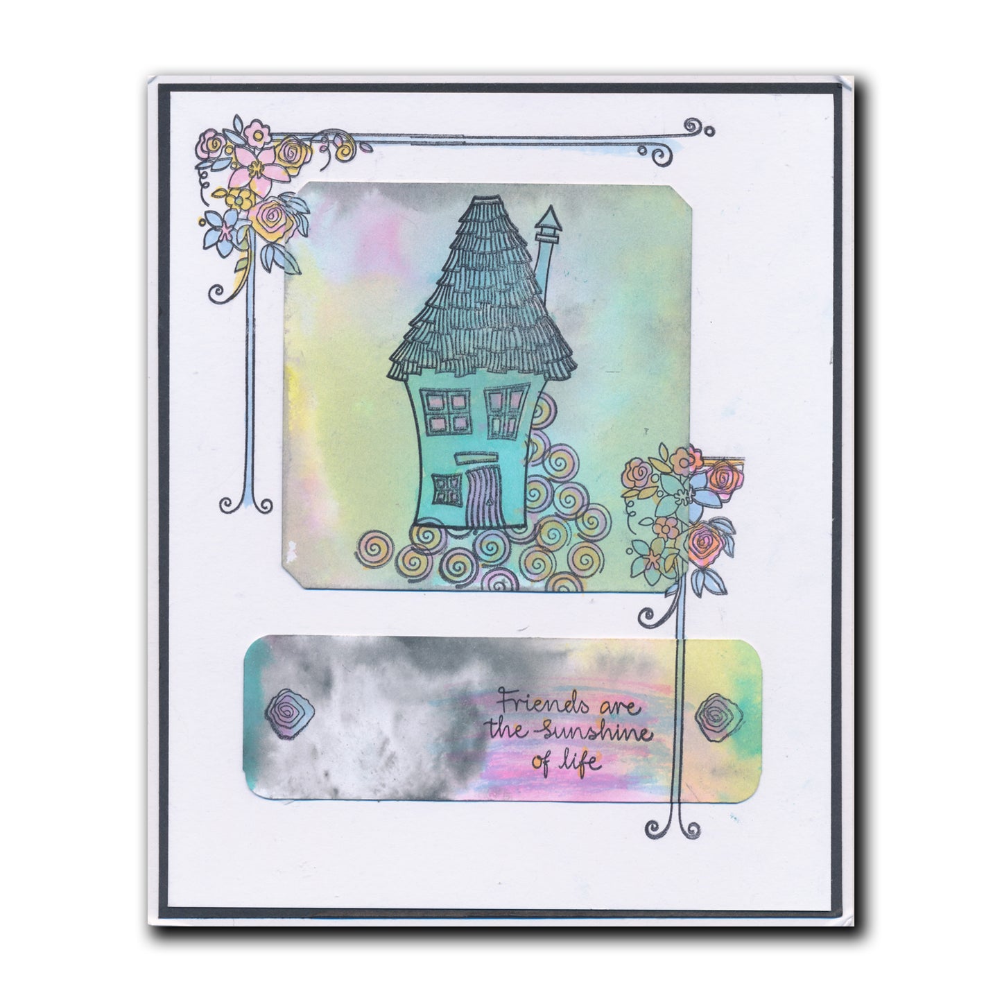 SHAC The House That Barb Built A5 Stamp & Mask Set