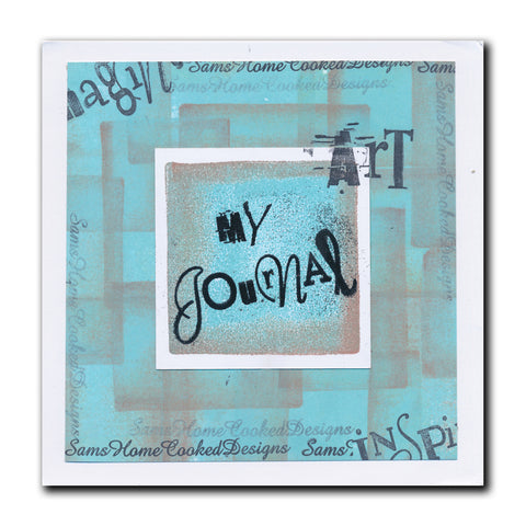 Word Chain 01 - Journaling Stamp Set