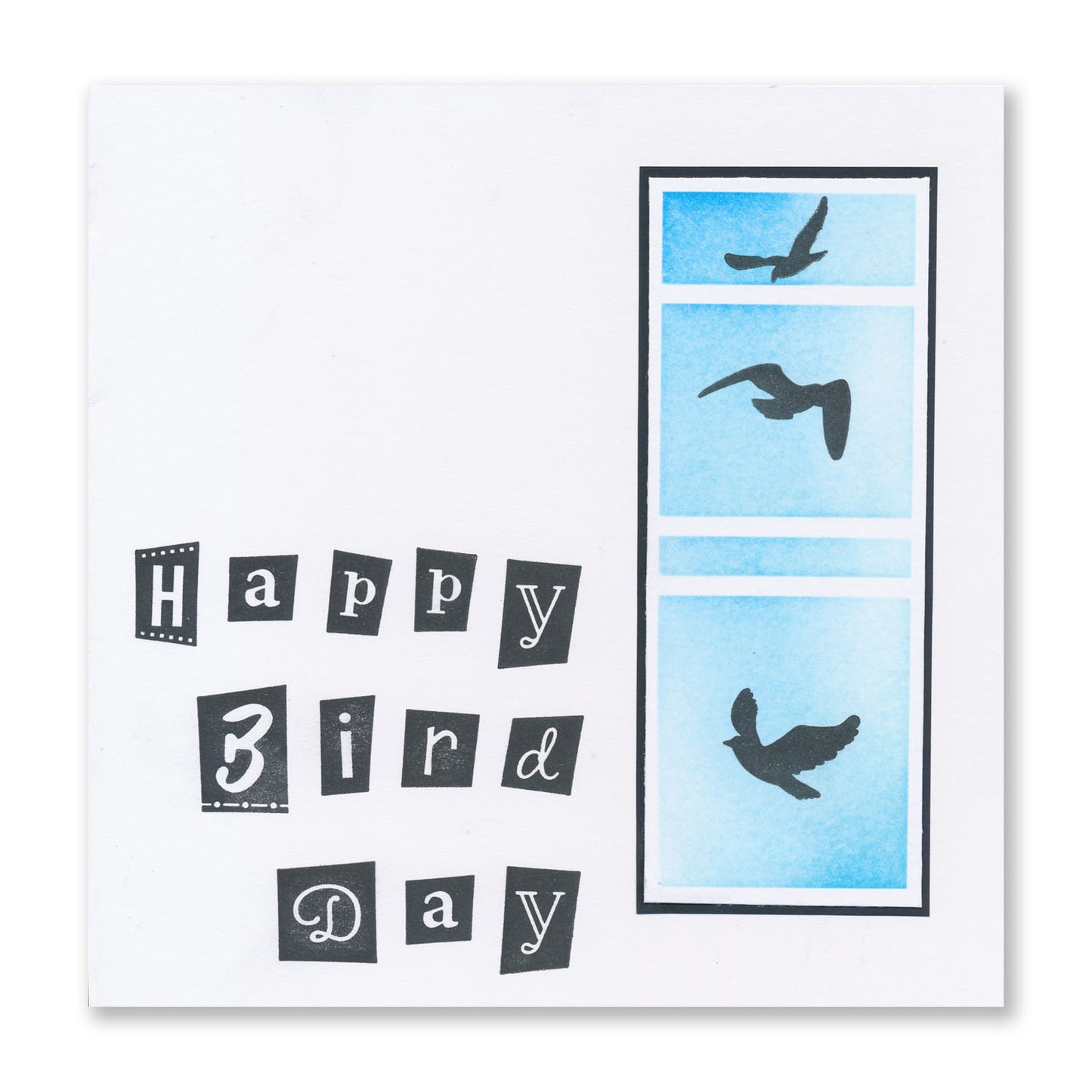 Abstract Layout 1 7" x 7" Stencil Duo