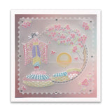 Barbara's SHAC Geisha Doodle A5 Groovi Plate