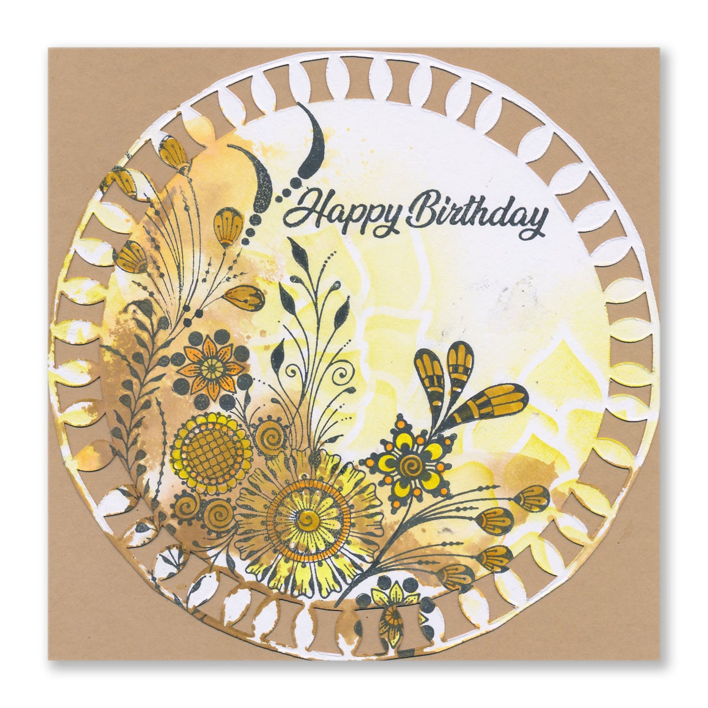 Occasions Sentiments - Happy Birthday A6 Stamp Set