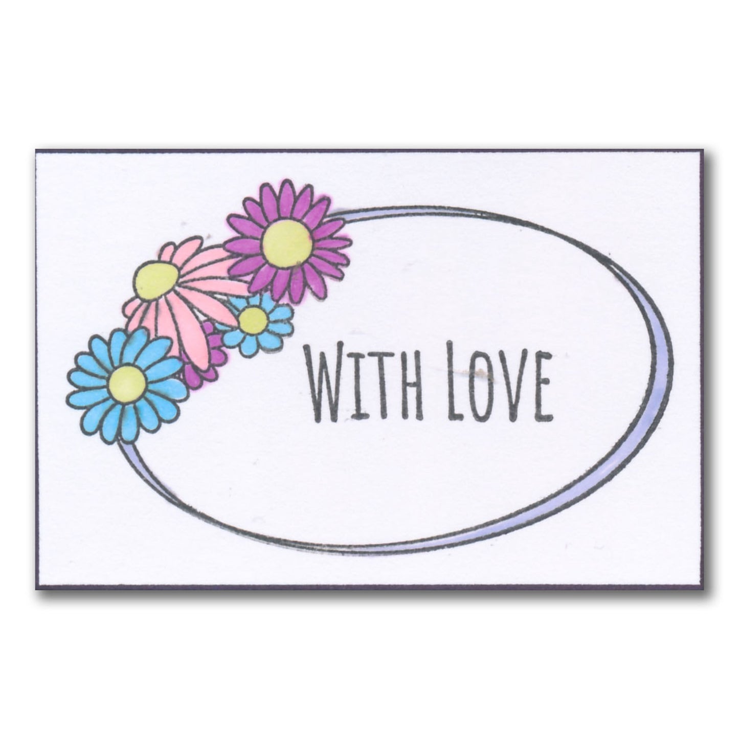 KISS by Clarity - Spring Tags & Frames A6 Stamp Set