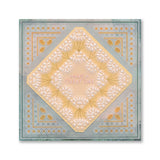 Bijou Ribbon Sentiments A6 Groovi Plate