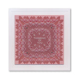 Ribbon Sentiments A6 & Spacer Groovi Plate Duo