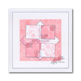 Jazz's Floral Panels & Petite Sentiments A5 Square & A7 Stamp Collection