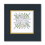 Jazz's Floral Panels & Petite Sentiments A5 Square & A7 Stamp Collection