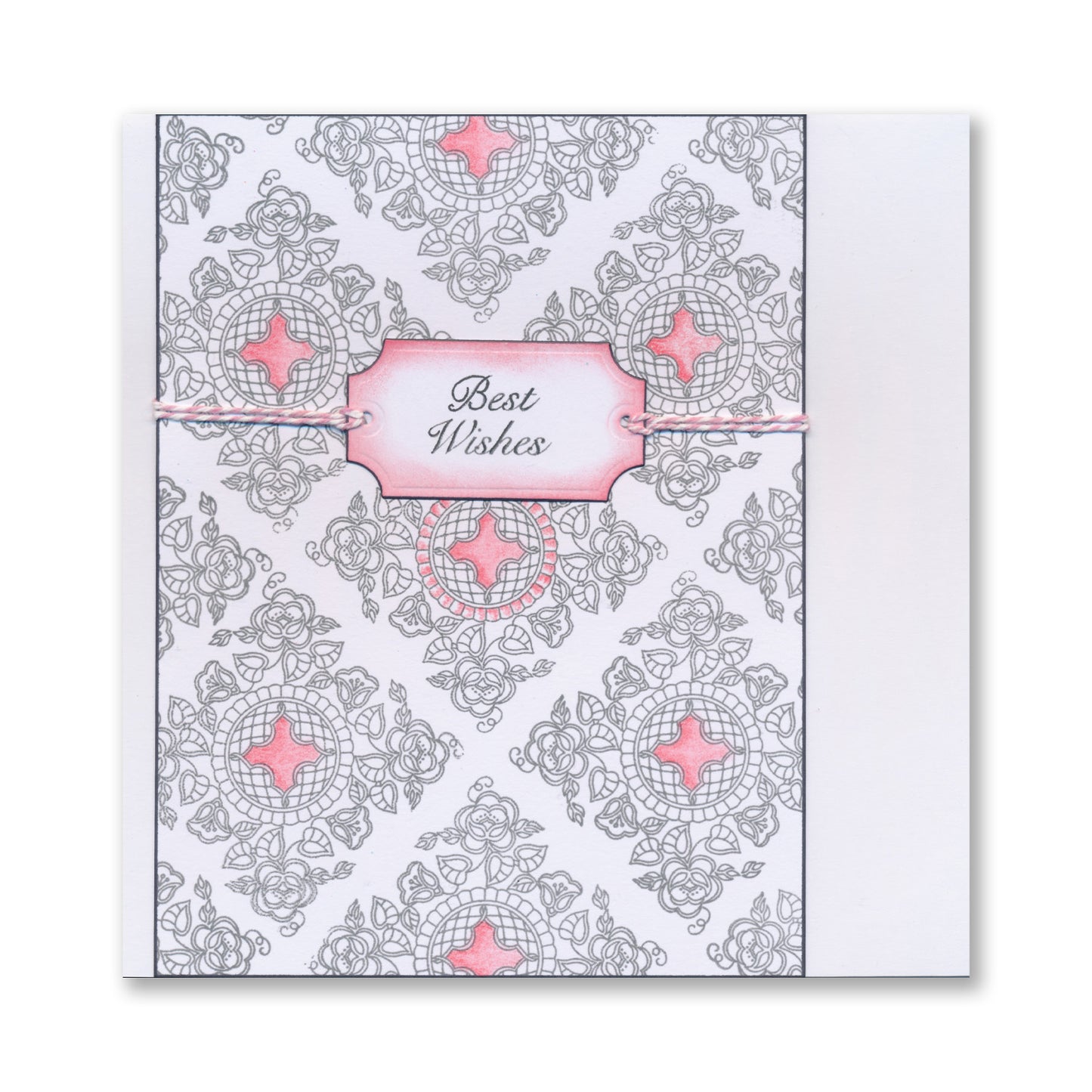 Richelieu French Lace Sampler A4 Stamp Set
