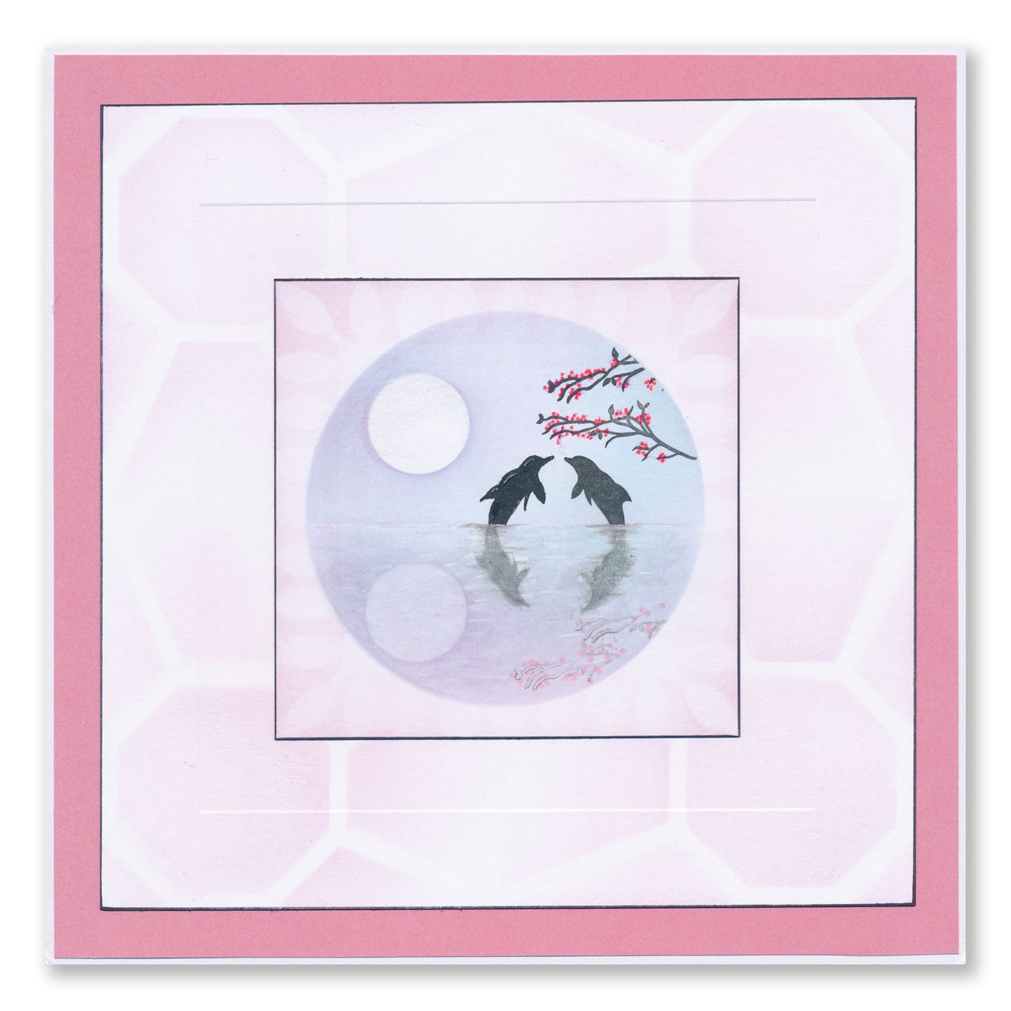 Fish & Marine Life Silhouette Miniatures A6 Stamp Set