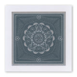 Tina's Embroidery Holly & Star A5 Square Groovi Plate