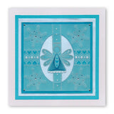 Tina's Embroidery Angel A5 Square Groovi Plate