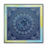 Tina's Embroidery Dragonfly A5 Square Groovi Plate