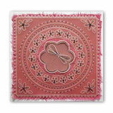 Tina's Embroidery Dragonfly A5 Square Groovi Plate