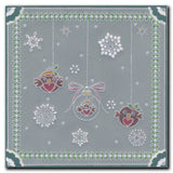 Tina's Small Christmas Corners 4 A5 Square Groovi Plate