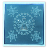 Tina's Embroidery Angel A5 Square Groovi Plate
