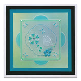 Tina's Primrose & Alliums Floral Delight A5 Square Groovi Plate