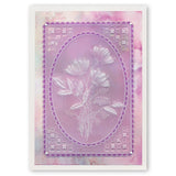 Tina's Floral Spray A6 Groovi Plate