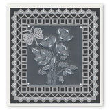 Tina's Floral Spray A6 Groovi Plate