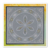 Tina's Petal Embroidery A5 Square Groovi Plate