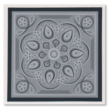 Tina's Teardrop Embroidery A5 Square Groovi Plate