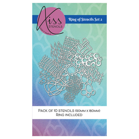 KISS Ring of Stencils Set 2
