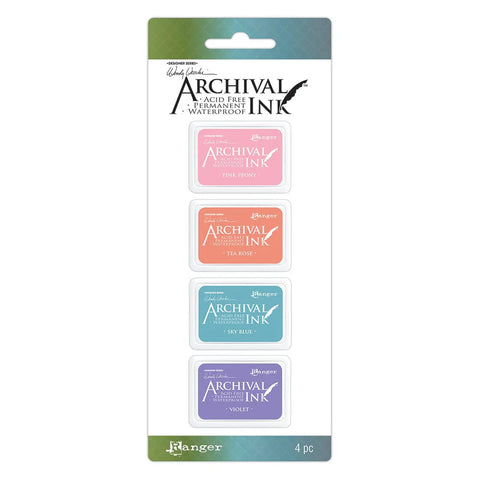Wendy Vecchi Mini Archival Ink Pads Kit 3 - Pink Peony