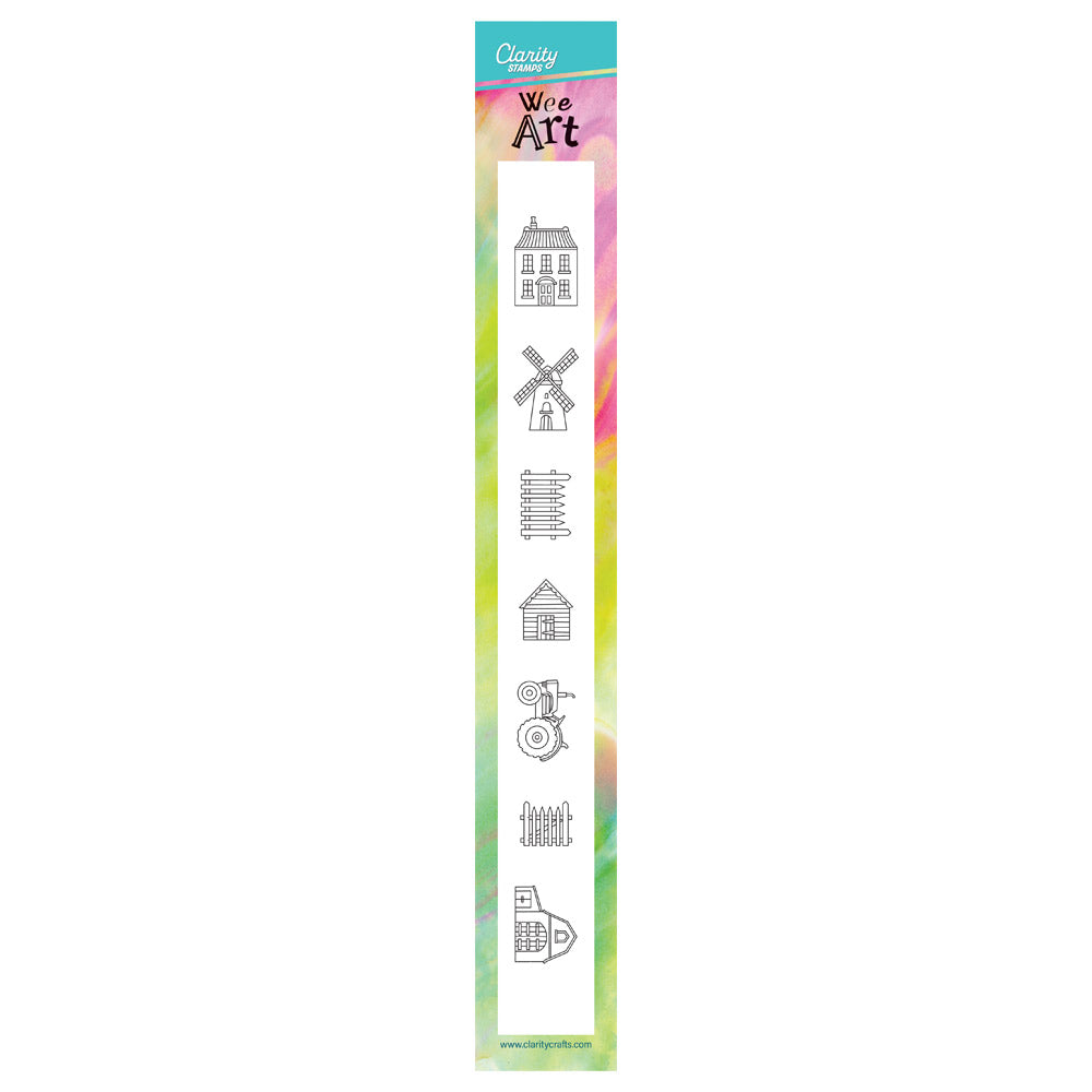 Wee Farm Scene Stamp & Mask Set