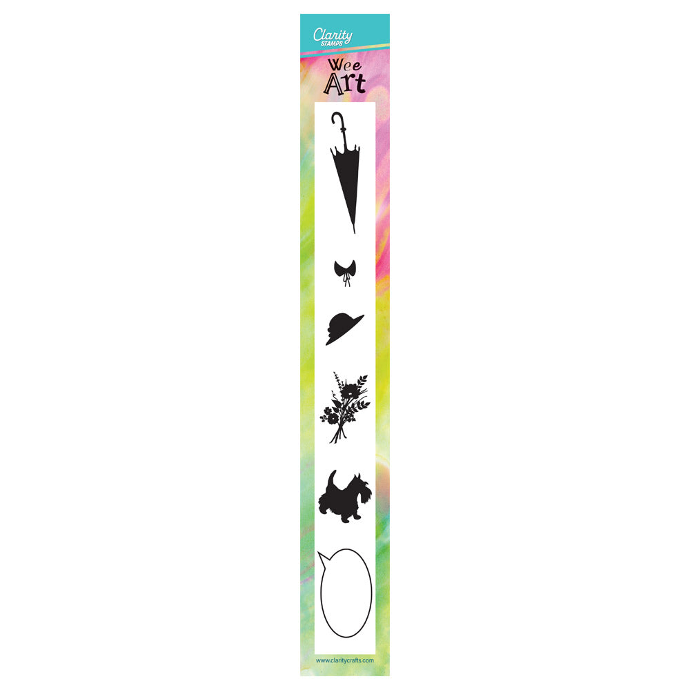 Wee Fashion - Umbrella Stamp & Mask Set