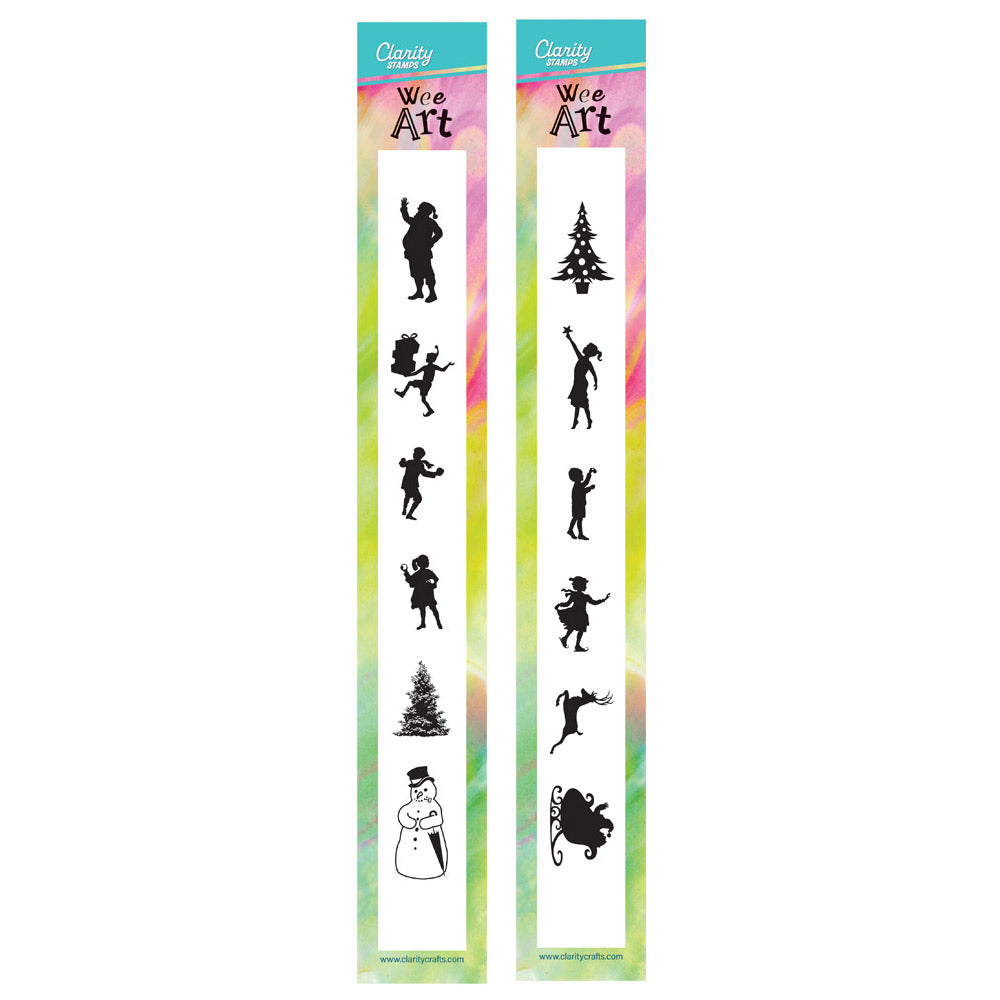 Wee Folk 7 & 8 Christmas Stamp Duo