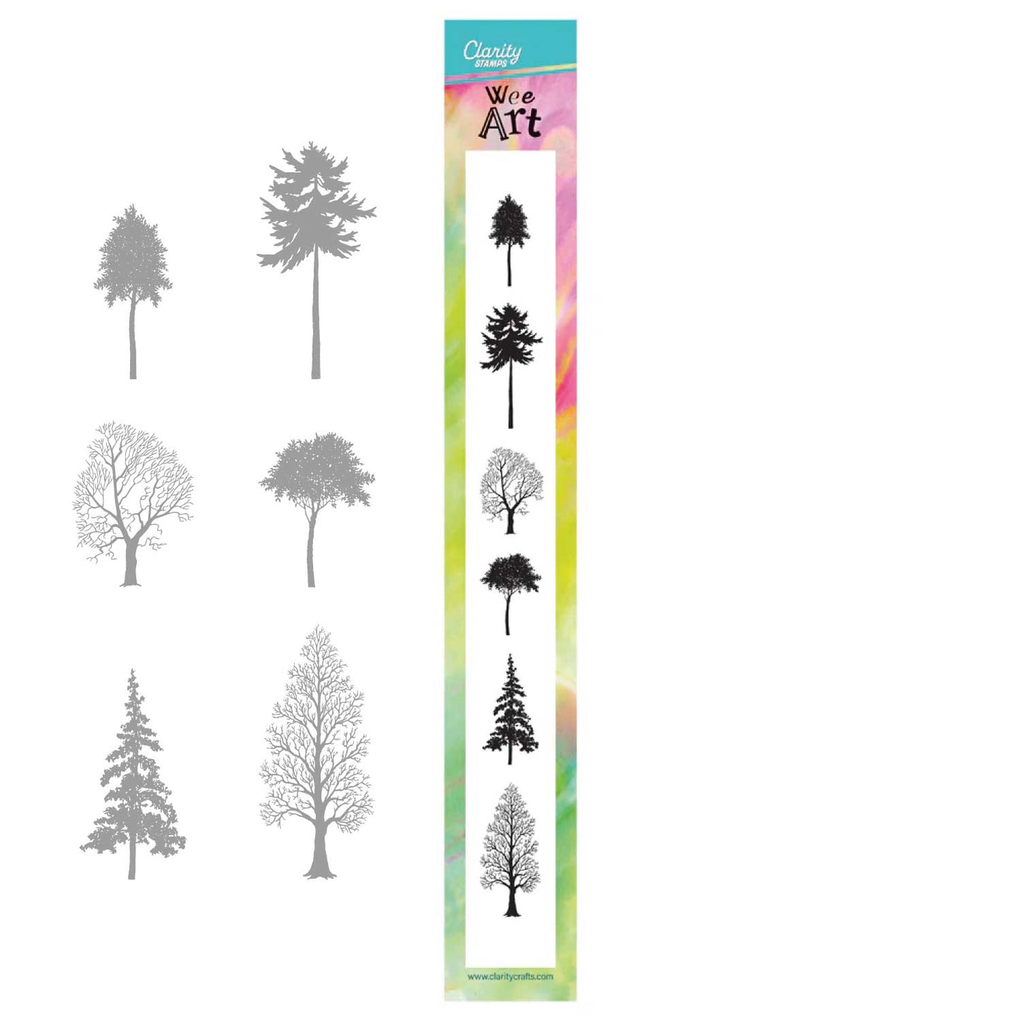 Wee Stamp Set 17 – Trees