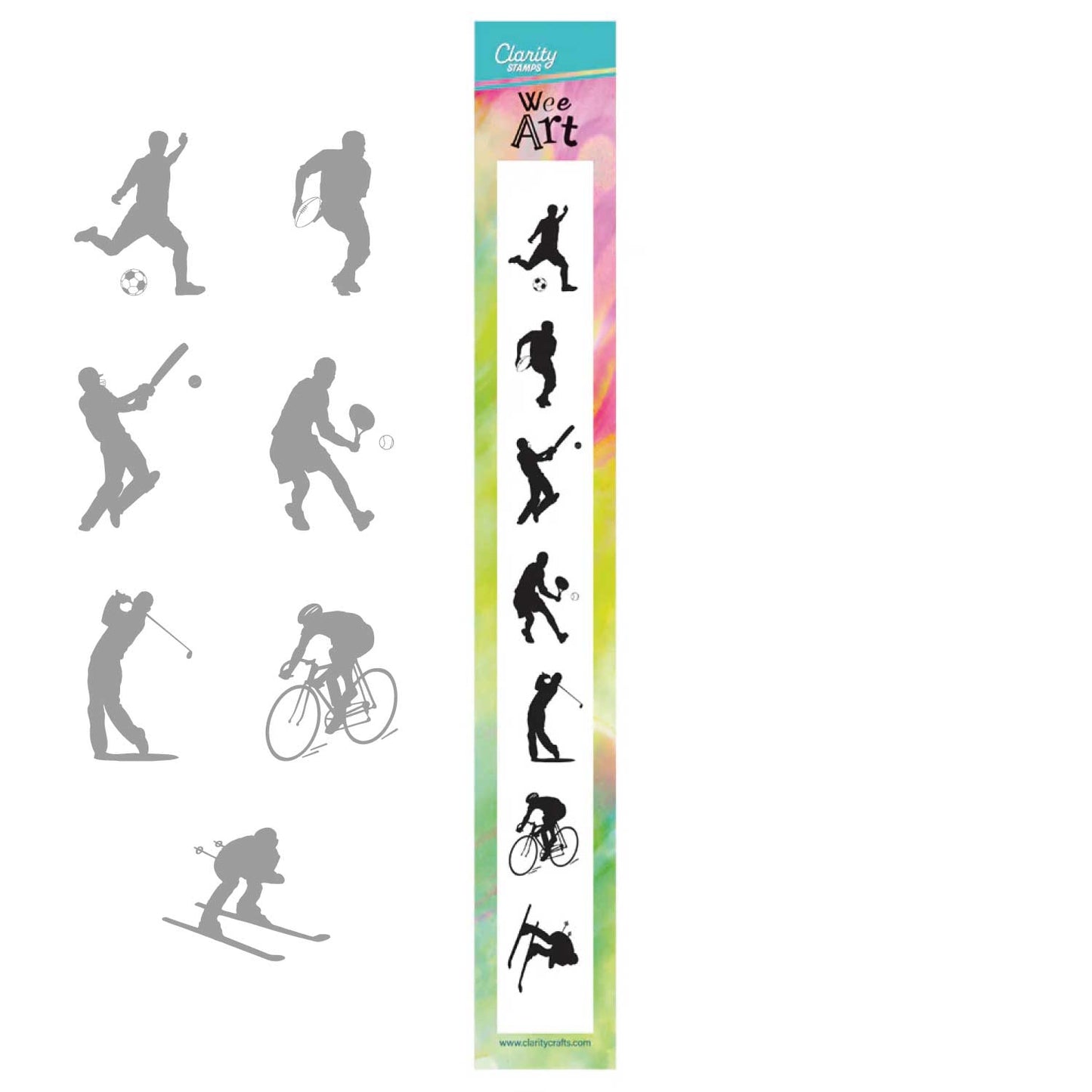 Wee Stamp Set 28 – Sports People