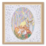 Woodland Creatures A4 Colouring Art Pack