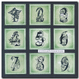 Bijou Barbara's 12 Days of Christmas, Verses & Backdrop Stamp Collection