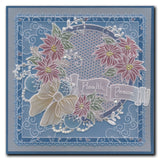 Linda's Ribbons & Bows A5 Square Groovi Plate