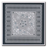 Tina's Small Christmas Corners 1 A5 Square Groovi Plate