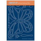 Monarch Butterfly A6 Groovi Plate