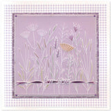 Meadow Grasses A5 Square Groovi Plate