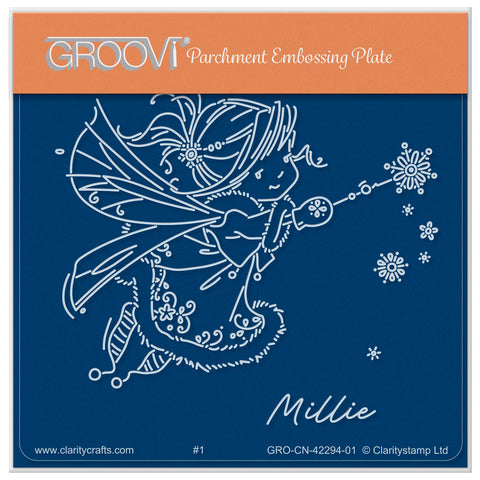 Millie - Sprite Poppet A6 Square Groovi Plate